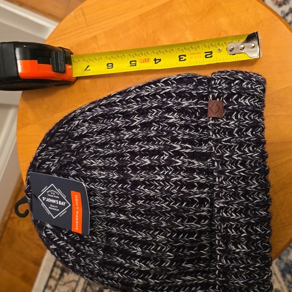 ST. JOHN'S BAY MENS BLUE WINTER HAT ONE SIZE FITS MOST - Picture 9 of 9